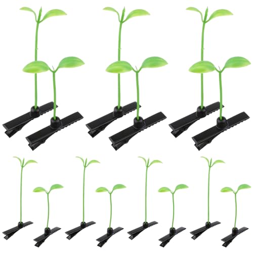 BIUDECO 50stücke Bohnensprossen Haarspangen Hübsche Haarnadeln Für Mädchen Accessoires Kopfbedeckung Aus Kunststoff von BIUDECO