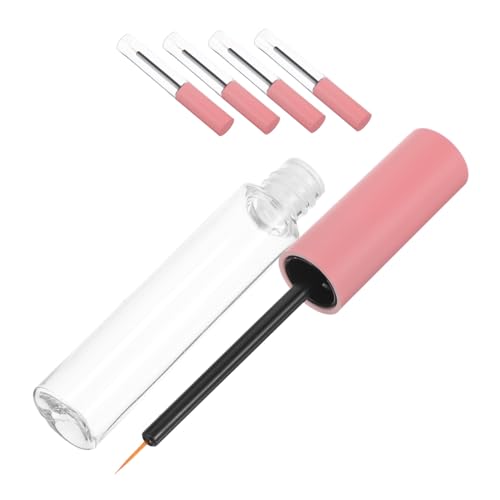BIUDECO 5stücke Leere Eyeliner-tuben Wiederverwendbare Spendertuben Transparente Kosmetik-flaschen Für Diy-make-up Eyeliner-flüssigkeitsbehälter Für Reisen Und Professionellen von BIUDECO