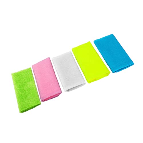 BIUDECO 5stücke Dusche Rückenschrubber Aus Nylon Langes Badetuch Mit Peelingtextur Für Männer Und Frauen Zur Hautreinigung Und Durchblutungsförderung Einfach Zu Tragen von BIUDECO