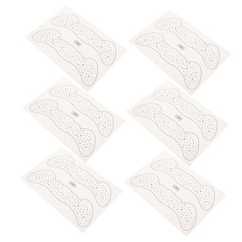 BIUDECO 6 Blätter Temporäre Gesichtstattoos Freckle Stickers Natürliche Aufkleber Einfach Anzubringen Vielseitig für Halloween Festival Cosplay und Tägliches Make Up Geeignet von BIUDECO