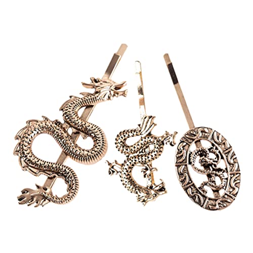 BIUDECO 6stücke Drachen-haarspangen Aus Metall Punk-haarnadeln Für Frauen Stylische Haarspangen Für Mädchen Und Teenager Kreative Kopfschmuck-accessoires Für Halloween Und Tanz von BIUDECO