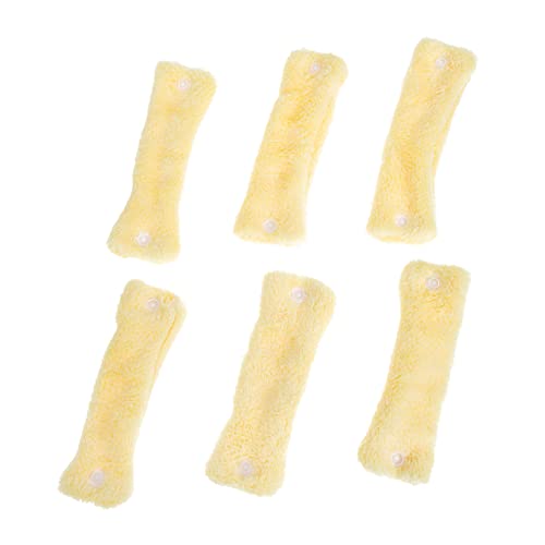 BIUDECO 6 Stück Teiliges Weiche Schlaf Haarwickler für Damen Hitzefreies DIY Lockenstyling Schaden Leichtes Flexibles Haarstyling Werkzeug für Schonende Locken über Nacht von BIUDECO