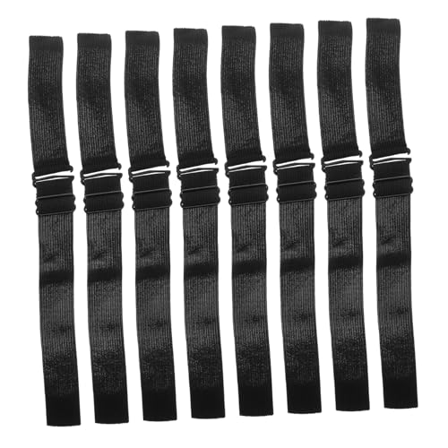 BIUDECO 8stücke Perückengummiband Verstellbares Elastisches Band Für Perücken Haarbänder Für Damen Rutschfester Verstellbarer Riemen Für Perückenkappen Perücken-festband Zubehör Für Perück von BIUDECO