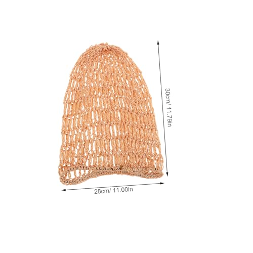 BIUDECO Atmungsaktives Mesh Haarnetz Schlafhaube Bonnet für Damen Elastischer Langlebiger Netz Haarschutz Schützt Gefärbtes Haar Bewahrt Frisur für Nachtpflege und Haarstyling von BIUDECO