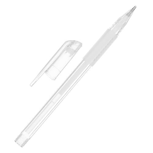 BIUDECO Augenbrauenstift Professional Augenbrauenschablone Hallo Kontur Werkzeug Gebogen Stift Zum Tätowieren Der Haut Chirurgischer Markierungsstift Einfacher Ölstift Weiß Plastik von BIUDECO