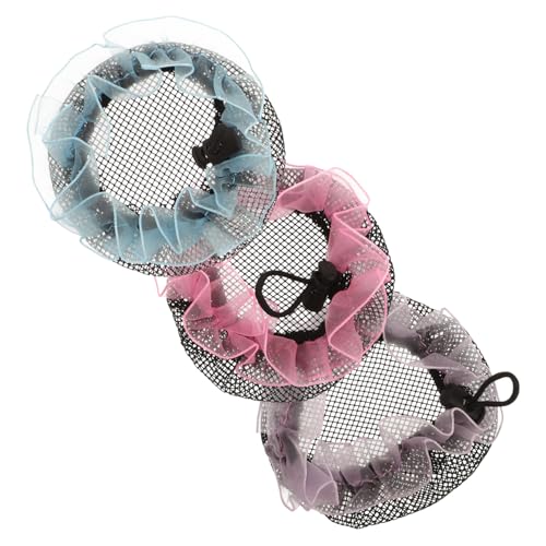 BIUDECO Ballett Haarnetz Für Dutt Elastisches Netz Für Frauen Und Mädchen Ballett-haarschmuck Haarnetz-dutt Für Tanz Und Ballett Zubehör von BIUDECO