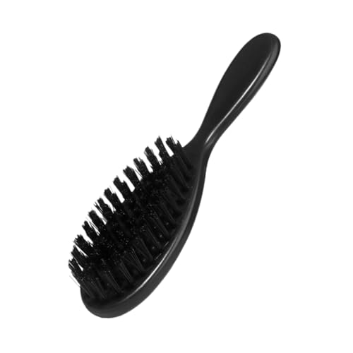 BIUDECO Bartbürste für Männer Tragbare Friseurbürste aus Abs und Nylon für Bart und Haarschnittpflege Vielseitig für Salon und Zuhause von BIUDECO