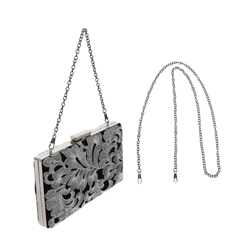 BIUDECO Bestickte Damenhandtasche Kleine Abendtasche Kettentasche Für Party Leicht Und Kompakt Für Dinner Bankette Und Tanzpartys von BIUDECO
