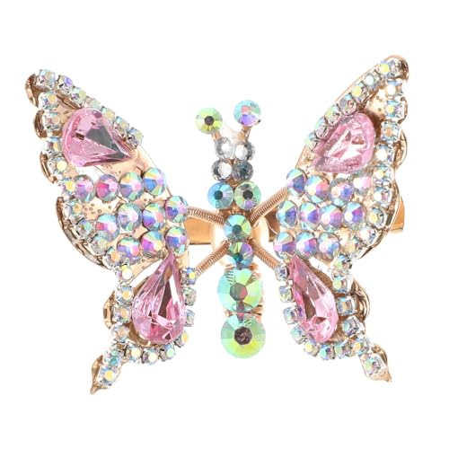 BIUDECO Bewegliche Flügel Haarspange mit Funkelnden Strasssteinen Haaraccessoires für Damen und Mädchen für Alltag und Besondere Anlässe BIUDECO Bewegliche Flügel Haarspange mit Funkelnden Strasssteinen Haaraccessoires für Damen und Mädchen für Alltag und Besondere Anlässe von BIUDECO