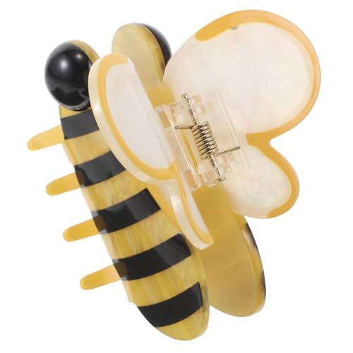 BIUDECO Bienen haarclips Cartoon Design Nonslip Haarklammer für Damen Starker Griff Sommer Haarspange mit Niedlicher Bienenform für Party und Alltag von BIUDECO