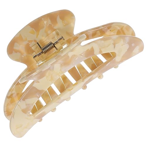 BIUDECO Große Haarklammer Mit Marmor-design Für Damen Rutschfester Haarclip Für Dickes Und Feines Haar Zum Stylen Make-up Für Alltag Langlebig Und Praktisch von BIUDECO