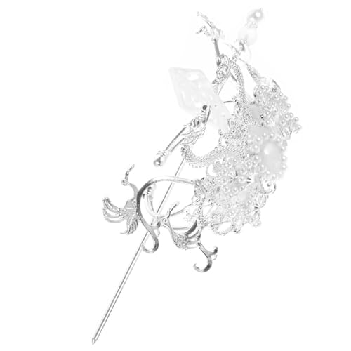 BIUDECO Chinesische Haarnadel Vintage Haarschmuck Damen Haarklammer Haarstab für Chignon Hanfu Zubehör Eleganter Haar Bun Clip aus Langlebiger von BIUDECO