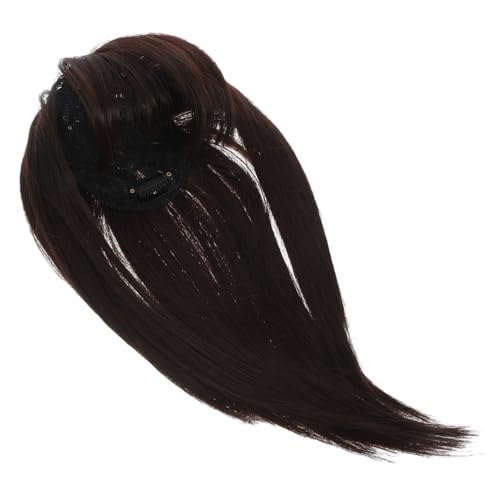 BIUDECO Frauen Haarteil Clip Haar Topper Haarverlängerung Für Dünner Werdendes Haar Mit Volumen Echthaar Perückenteile Natürlich Und Bequem von BIUDECO