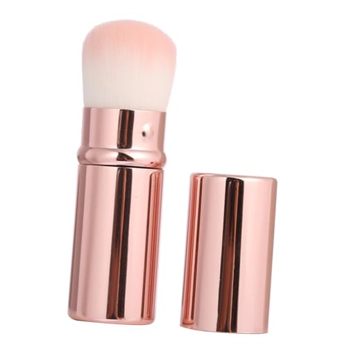 BIUDECO Flauschiger Lose Puder Pinsel Blending Rougepinsel Make-up Zubehör Für Damen Kompakt Und Leicht Für Reisen Und Alltag Zum Verblenden Und Auftragen von BIUDECO