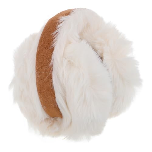 BIUDECO Winter Ohrenschützer Kunstfell Faltbare Ohrwärmer Für Damen Weiche Und Warme Gehörschutz Für Für Outdoor-aktivitäten Und von BIUDECO