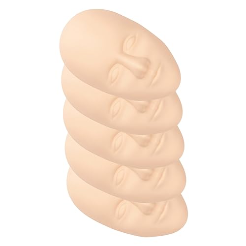 BIUDECO Gefälschte Haut Tätowierung der Gesichtsform Praktische Tätowierungen Trainingshaut Professionelle Falsche Praktische Tätowierungen Haut Eyeliner Üben Haut Tätowierungen von BIUDECO