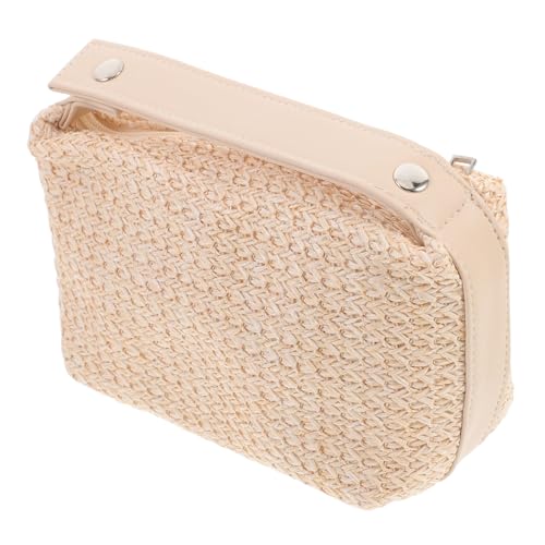 BIUDECO Große Kapazität Kosmetiktasche mit Reißverschluss Strapazierfähige PP Material Waschbeutel für Damen Make Up Reisebeutel mit Henkel Praktische Aufbewahrungstasche von BIUDECO