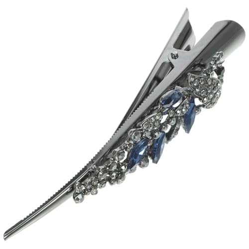 BIUDECO Große Vintage Haarklammer für Damen Funkelnde Alligator Haarspange Eleganter Haarschmuck für Dickes und Dünnes Haar Vielseitiger Styling Clip für Festliche Anlässe von BIUDECO