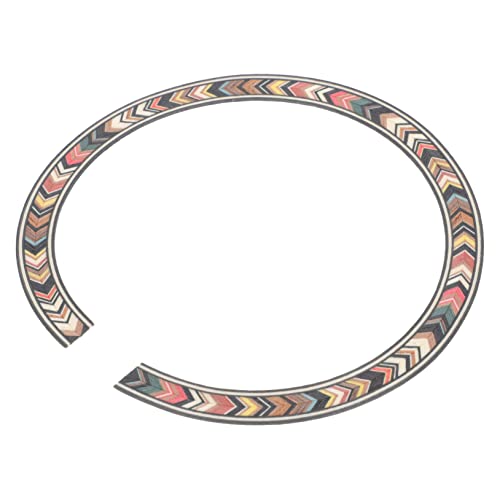 BIUDECO Guitar Sound Hole Rosette Dekoration Für Akustikgitarren Selbstklebender Schallloch Aufkleber Leicht Dünn Einfache Anwendung Für Musikinstrument Zubehör von BIUDECO