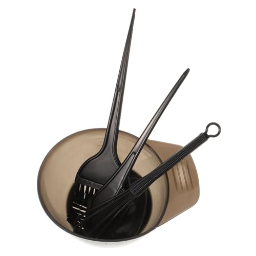 BIUDECO Haarfärbeset 6 Stück Professioneller Haarfärbekamm Haarfärbepinsel Schwarze Farbschüssel Hitzebeständig Für Männer Und Frauen Haarfärbewerkzeuge Einfach Zu Reinigen von BIUDECO