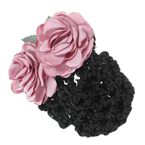 BIUDECO Blumen-haarbun-netz Für Damen Elegantes Haarnetz Für Duttfrisuren Für Berufstätige Pflegekräfte Air Hostessen Und Mehr Mit Elastischem Design Für Perfekten Halt von BIUDECO