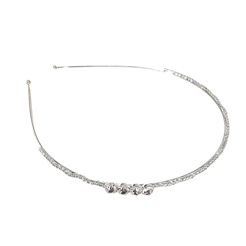 BIUDECO 1stück Rhinestone Hair Hoop Für Frauen Elegantes Haarband Für Hochzeiten Und Braut-accessoires Funkelndes Design Für Besondere Anlässe Anpassbar Für Jeden Stil von BIUDECO