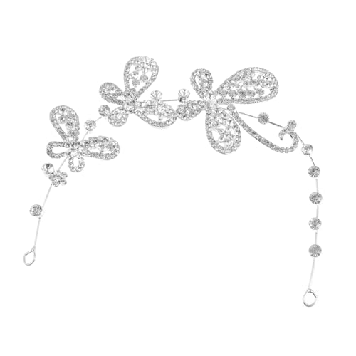 BIUDECO Haarschmuck Schmetterling Strass Kopfschmuck für Hochzeit Party Fest Damen Mädchen Accessoire Langlebig Alloy Design von BIUDECO