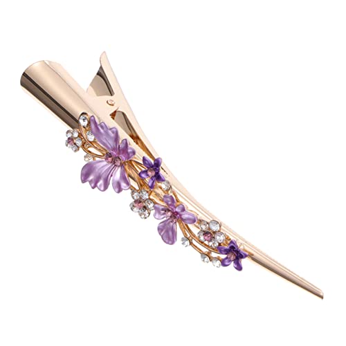 BIUDECO Metall Entenschnabel Clip Frauen Haarspange Retro Blumendesign Haar Clip Weibliche Haarspange Lady Entenschnabel BIUDECO Metall Entenschnabel Clip Frauen Haarspange Retro Blumendesign Haar Clip Weibliche Haarspange Lady Entenschnabel von BIUDECO