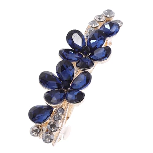 BIUDECO Haarspange Mit Strasssteinen Für Damen Haarclip Elegant Haarschmuck Für Hochzeit Party Frisuren Zubehör von BIUDECO
