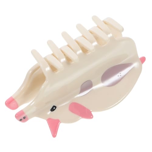 BIUDECO Haarspange Schweineform aus Acetat Damen Haarspangen Klaue für Vielseitige Frisuren Stabil und Langlebig Haaraccessoire für Styles und Alltagsgebrauch von BIUDECO
