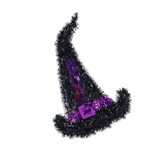 BIUDECO Halloween Cosplay Hexenhut Feine Handwerkskunst Material Kompakte Größe 1pc Wandbehang Für von BIUDECO