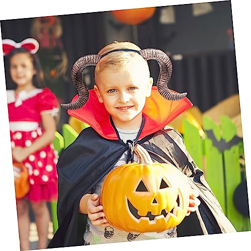 BIUDECO Halloween Hörner Haarreif Cavel Kostüm Haarreif Party Dekoration Leicht und Bequem in Altgold für Halloween Kostüme und Cosplay von BIUDECO