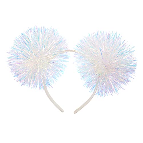 BIUDECO Leichtes Stirnband Für Jungen Und Mädchen Lametta-bommel Party-stirnband Requisiten Für Weihnachten Cosplay Fotografie von BIUDECO