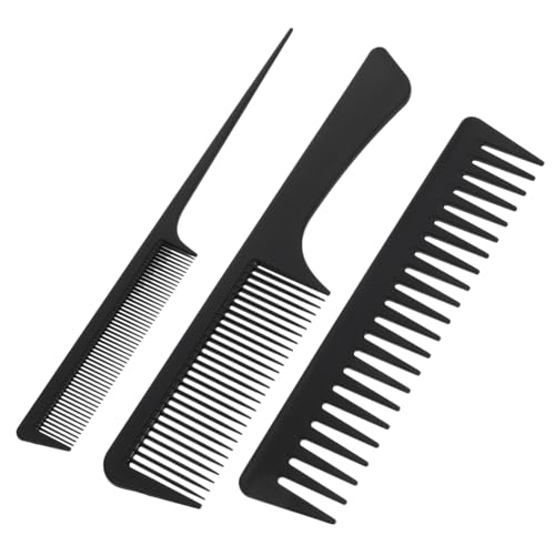 BIUDECO Kamm Feinem Kamm Spitzen Stielkamm Für Damen Und Herren Antistatisch Haarstyling-tool Für Haartypen Leicht Und Langlebig von BIUDECO