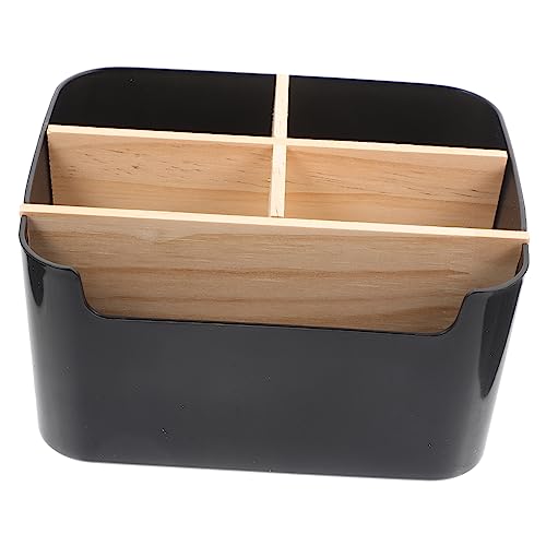 BIUDECO Kosmetische Aufbewahrungsbox Desktop-verschiedenes Toilettenartikel Schmuck-Organizer-Fach Toilettenzubehör Badezimmerzubehör Für Kinder Halter Schublade Büro Ablagefach Hölzern von BIUDECO