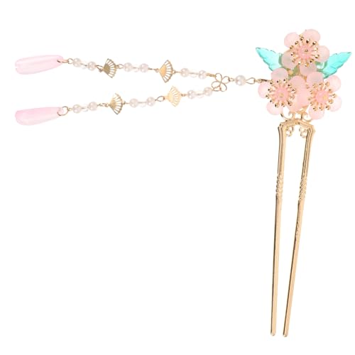 BIUDECO Haarstab Im Chinesischen Stil Hanfu Mit Quaste Tropfen-haarnadel Traditionelle Haarnadel Für Frauen Haarstäbchen Für Dutts Und Langes Haar von BIUDECO
