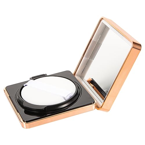 BIUDECO Creme-foundation-etui Leere Kissen-foundation-box Rouge Mit Schwamm Kompaktes Etui Tragbar Für Unterwegs Den Täglichen Gebrauch von BIUDECO