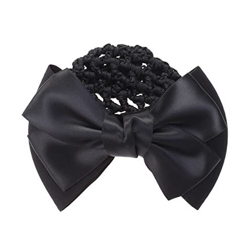 BIUDECO Gehäkelte Snood-netz-brötchenabdeckung Haarnetz Für Damen Haarknoten Abdeckung Haarspangen Haarknoten Abdecknetz Snood-netz-haar-accessoires Fräulein Elastisch Overlay-netzwerk von BIUDECO