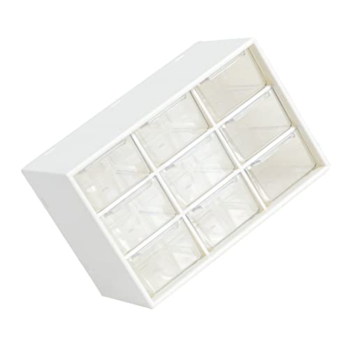 BIUDECO Make Up Organizer mit Fächern und Transparenten Schubladen Aufbewahrungsbox für Kosmetik und Lippenstifte Multifunktionaler Schminktisch Organizer für Büro und Schlafzimmer von BIUDECO