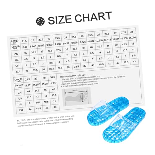 BIUDECO Massage Badslipper mit Drainage Quick Dry Offene Zehen Rutschfest Atmungsaktiv Komfortable Fußmassage für Zuhause und Dusche von BIUDECO