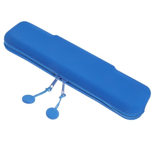 BIUDECO Makeup Pinsel Aufbewahrungstasche Aus Silikon Tragbarer Kosmetik Organizer Mit Reißverschluss Für Reisen Kompakt Und Leicht Für Frauen Und Mädchen von BIUDECO