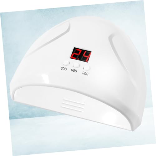 BIUDECO Nageltrockner LED Lampe mit Lampen Gel Nagellack Aushärtung Maniküregerät Automatischer Sensor Timer Einstellungen Weiß für UV und LED Gel Polish von BIUDECO