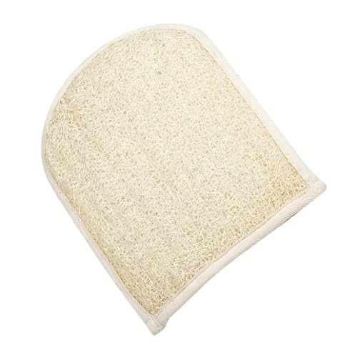 BIUDECO Peeling-handschuhe Für Dusche Badehandschuh Mit Luffa Körper-peeling-schrubber Für Männer Waschhandschuhe Für Körperreinigung von BIUDECO