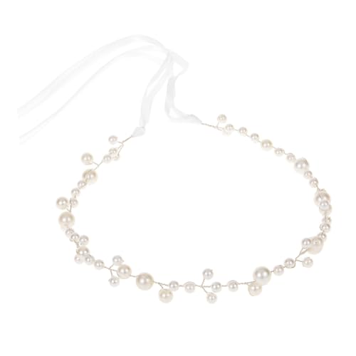 BIUDECO Perlen Haarband für Bräute Hochzeits Haarschmuck mit Zartem Design Langlebig und Praktisch für Besondere Anlässe für Damen und Mädchen BIUDECO Perlen Haarband für Bräute Hochzeits Haarschmuck mit Zartem Design Langlebig und Praktisch für Besondere Anlässe für Damen und Mädchen von BIUDECO
