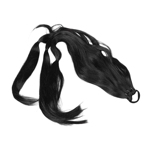 BIUDECO Pferdeschwanzverlängerung aus Synthetischem Haar Lange Aussehende Ponytail Haarpiece für Damen Installieren für Täglichen Gebrauch oder Besondere Anlässe von BIUDECO