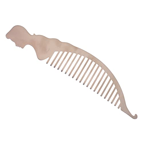 BIUDECO Professioneller Friseurkamm aus Titanlegierung Rostfrei Leicht Ergonomisch Tragbar für Herren Styling und Barber Verwendung Langlebig und Reisegeeignet von BIUDECO