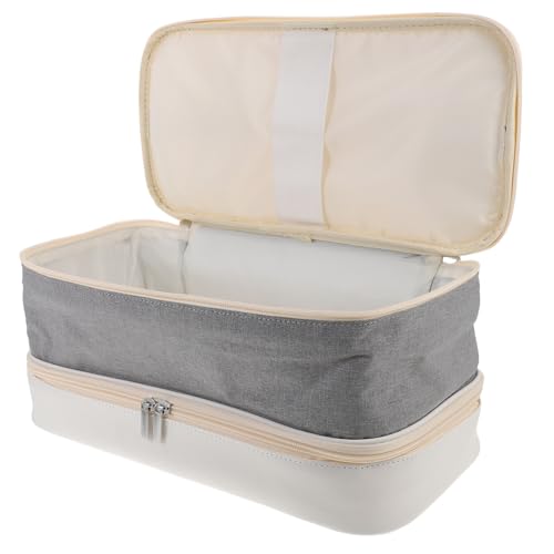 BIUDECO Reise-aufbewahrungsbeutel Für Haartrockner Organizer-Tasche Für Lockenwickler Doppellagige Fön-Aufbewahrungstasche Wasserdichter Behälter Für Haarwerkzeuge Multifunktionale Reiseta von BIUDECO