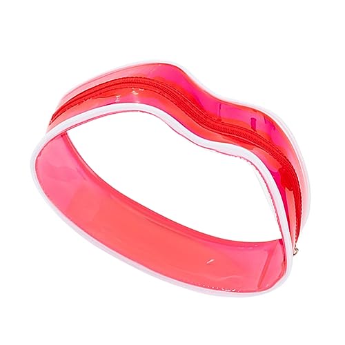 BIUDECO Reisekosmetiktasche Mit Großer Kapazität Hängende Kulturtasche Für Damen Aufbewahrungstasche Mit Reißverschluss Und Mehreren Fächern Roter Organizer von BIUDECO