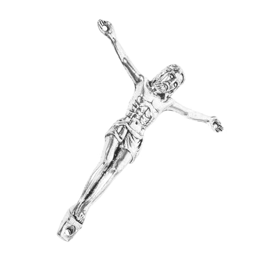 BIUDECO Retro Herren Kreuzanhänger aus Robustem Legierungsmetall Klassisches Religiöses Schmuckstück Vielseitiges Diy Accessoire für Halsketten und Armbänder von BIUDECO