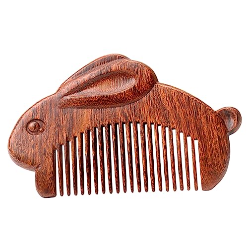 BIUDECO Sandelholzkamm Holzkamm Für Frauen Und Männer Massagekamm Aus Natürlichem Sandelholz Antistatischer Haarkamm Zum Entwirren Von Nassen Und Trockenen Haaren Leicht Und Tragbar von BIUDECO